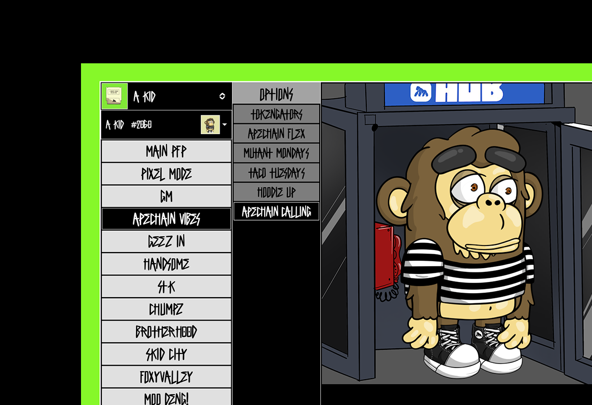 A KID's Console - Laravel based NFT website / app